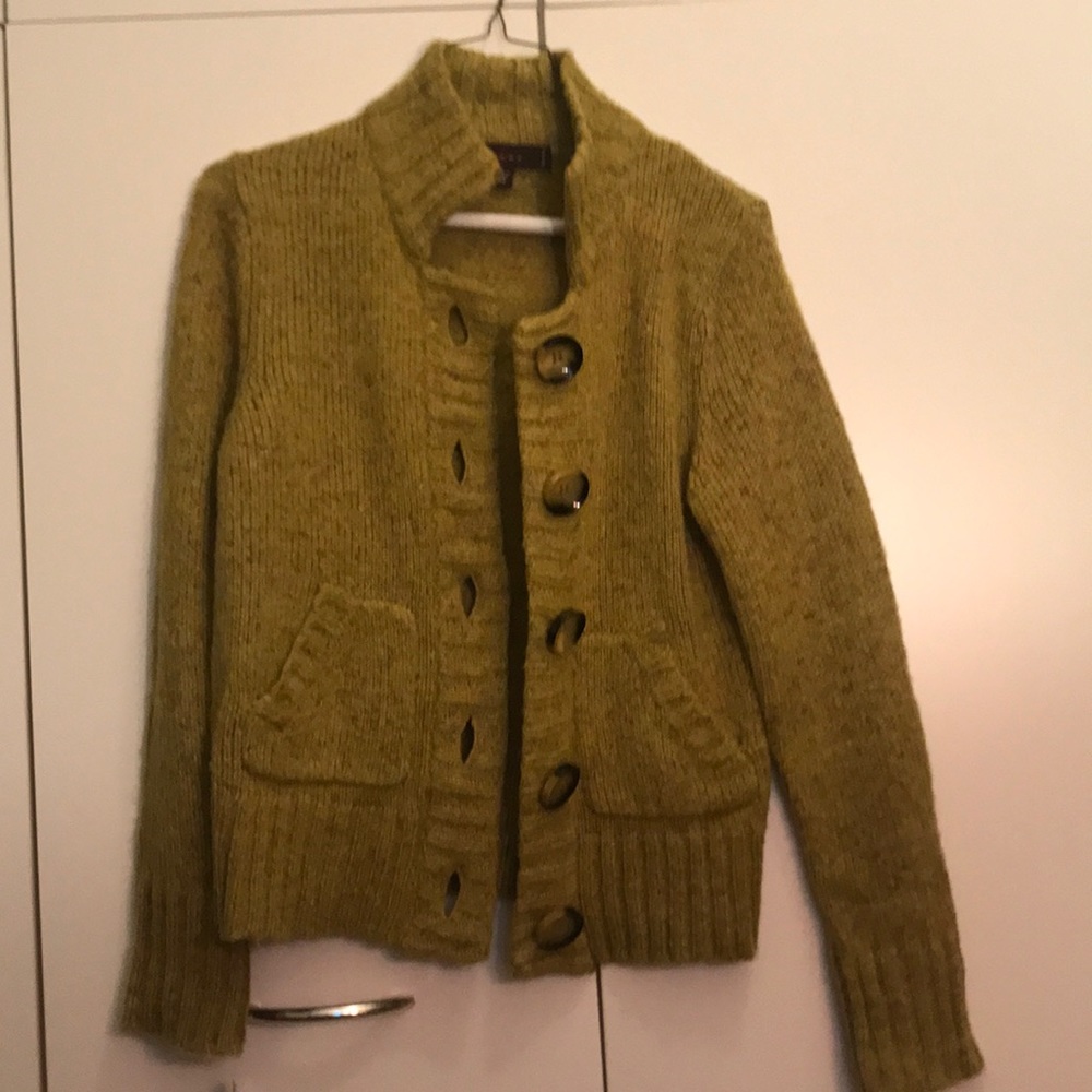 Green Acrylic Sweater